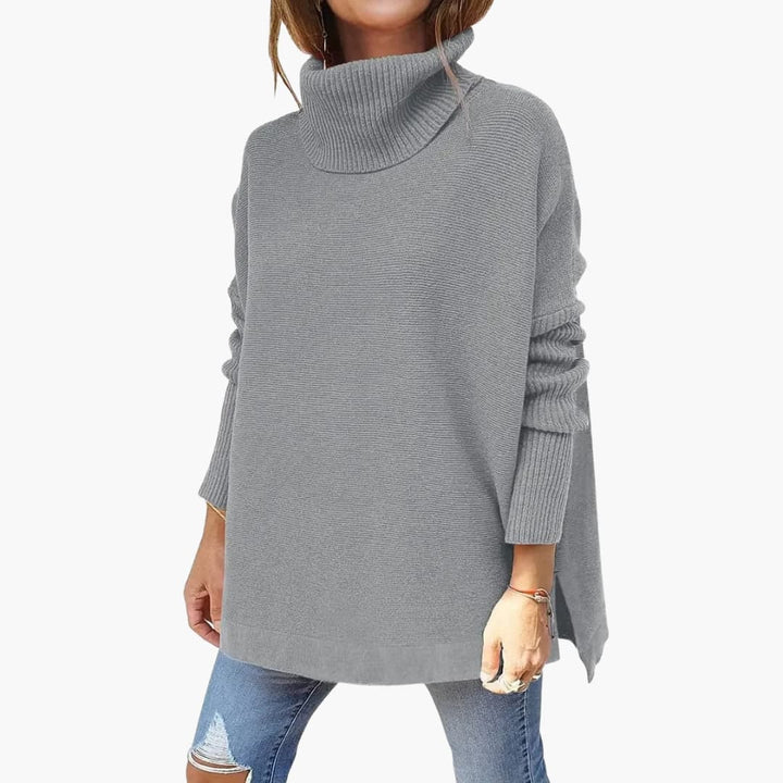 Women's Oversized Cosy Jumper with a Roll Neck
