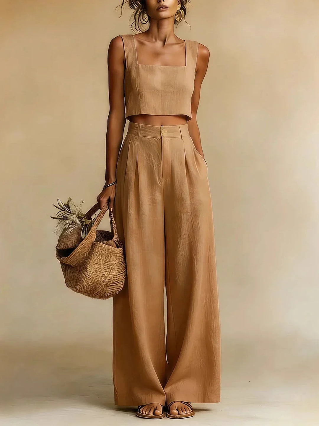 Women's Palazzo Trouser and Top Set - photo 4