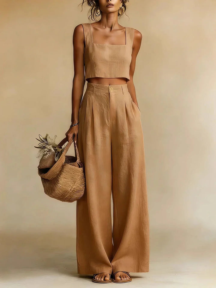 Women's Palazzo Trouser and Top Set - photo 4