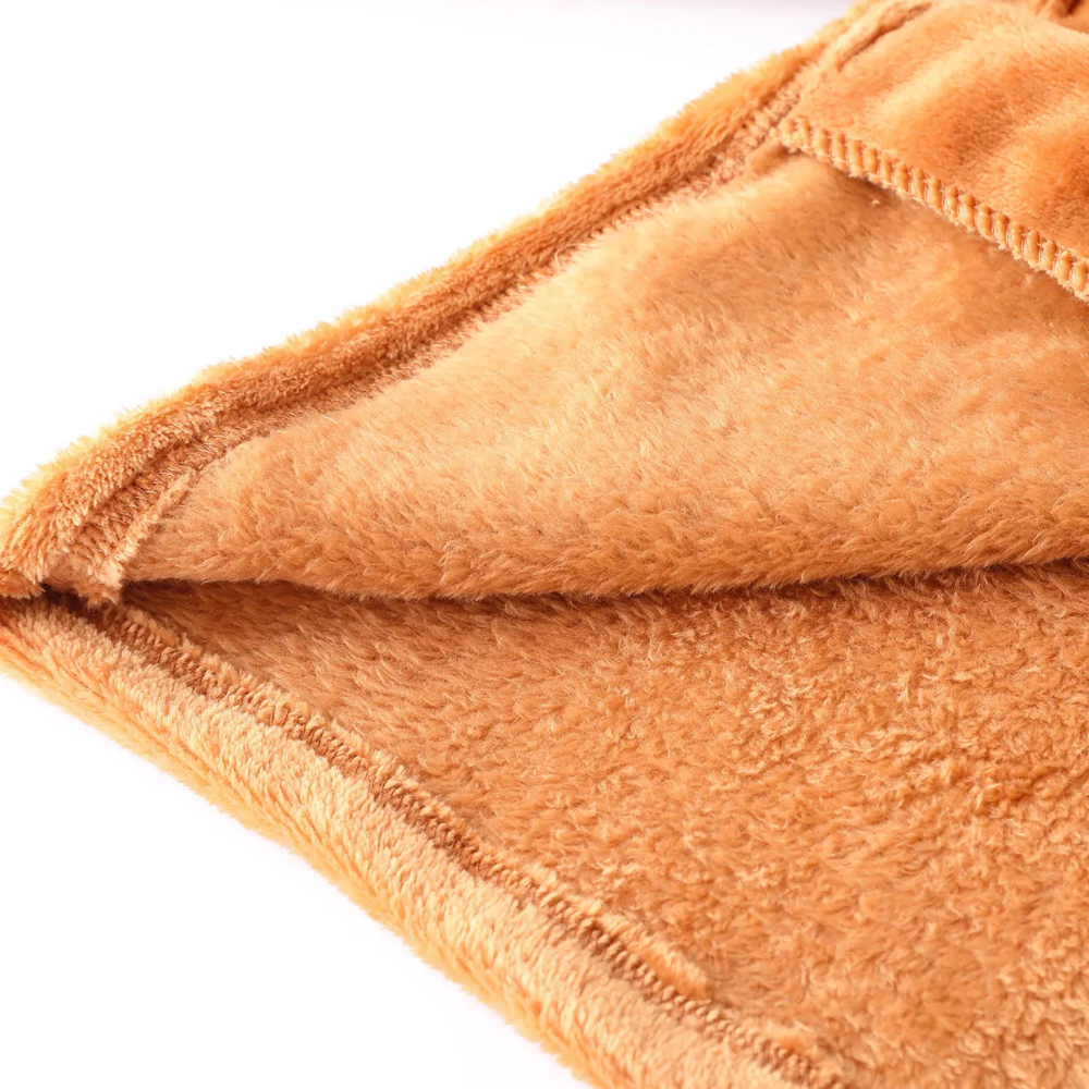 Women's Plush Teddy Coat with Lapel Collar