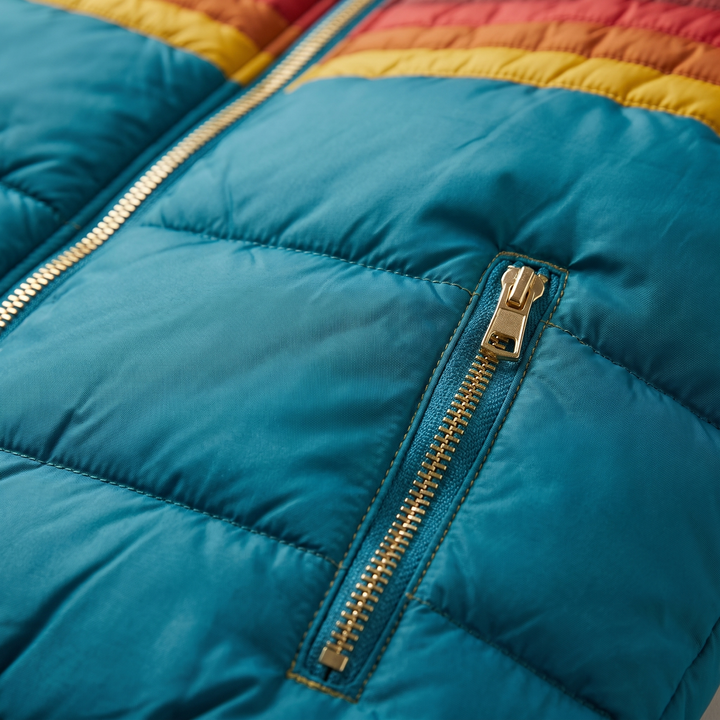 Women's Quilted Hooded Padded Jacket