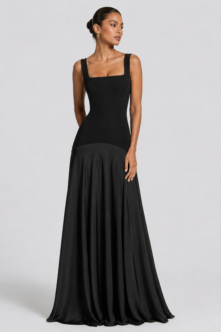 Sculpted Maxi Dress