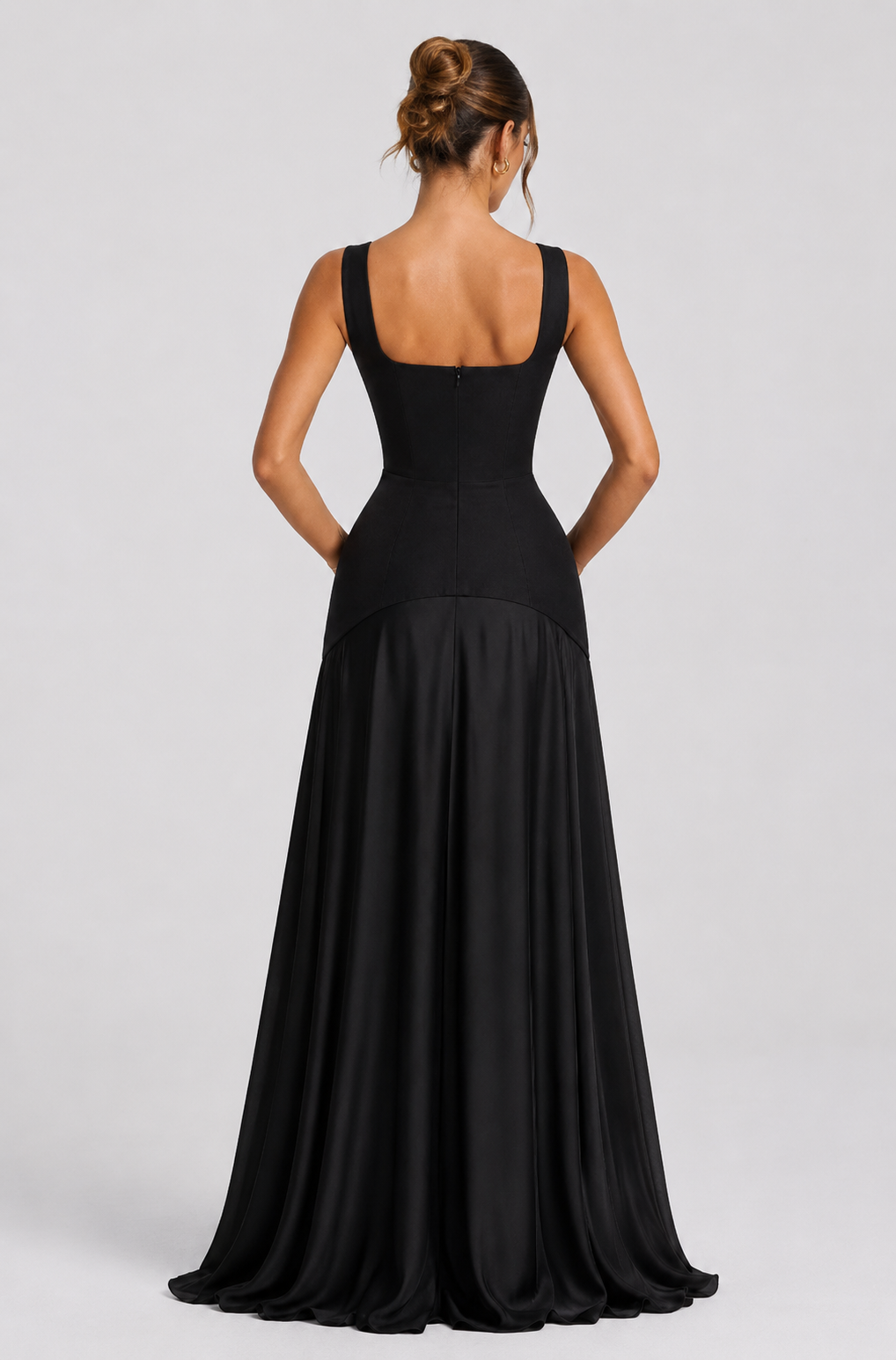 Sculpted Maxi Dress