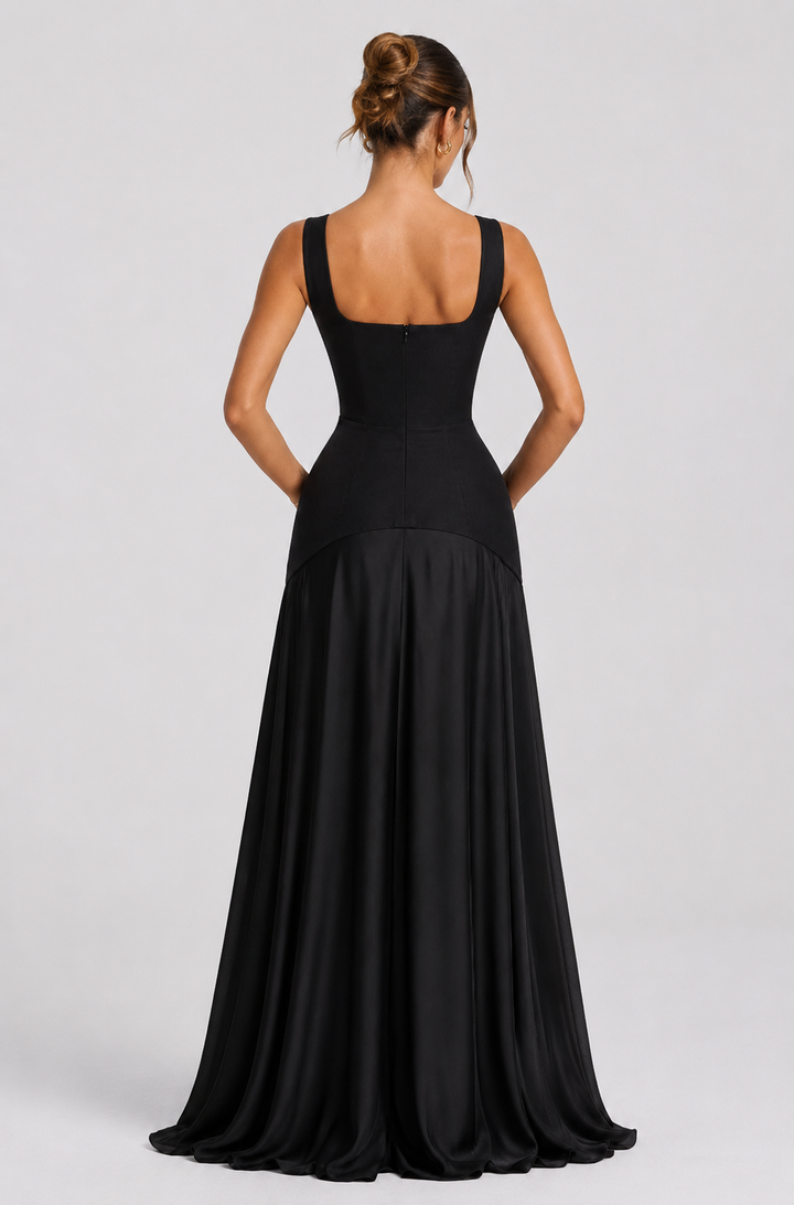 Sculpted Maxi Dress