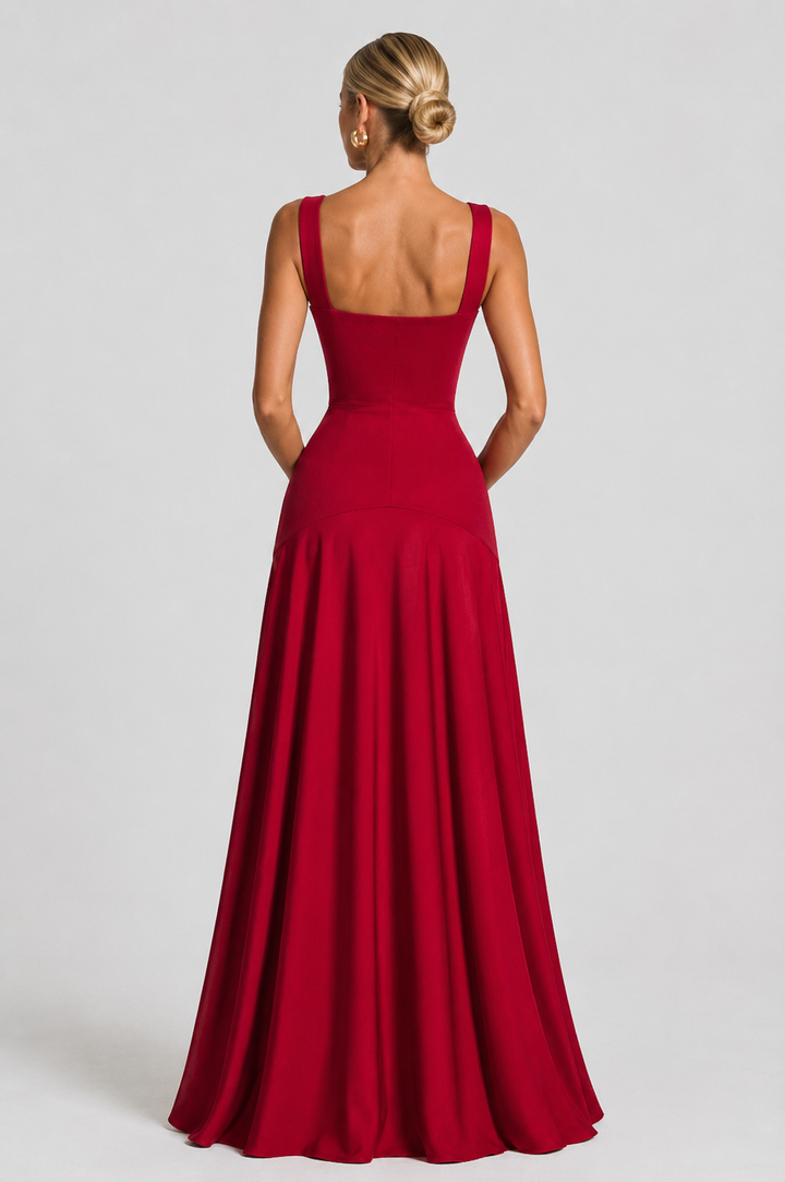 Sculpted Maxi Dress