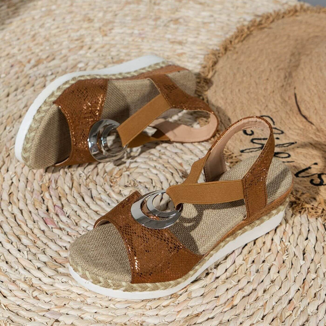 Women's Shock-Absorbing Orthopedic Sandals with Adjustable Strap - photo 8
