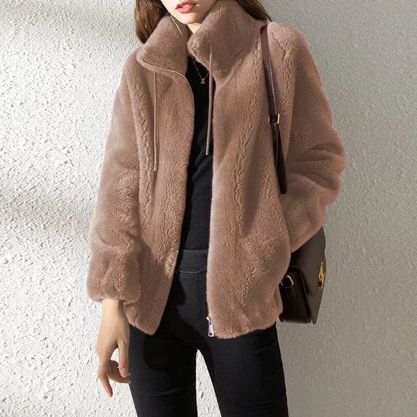 Women's Soft Zip Jacket with Relaxed Fit - photo 2