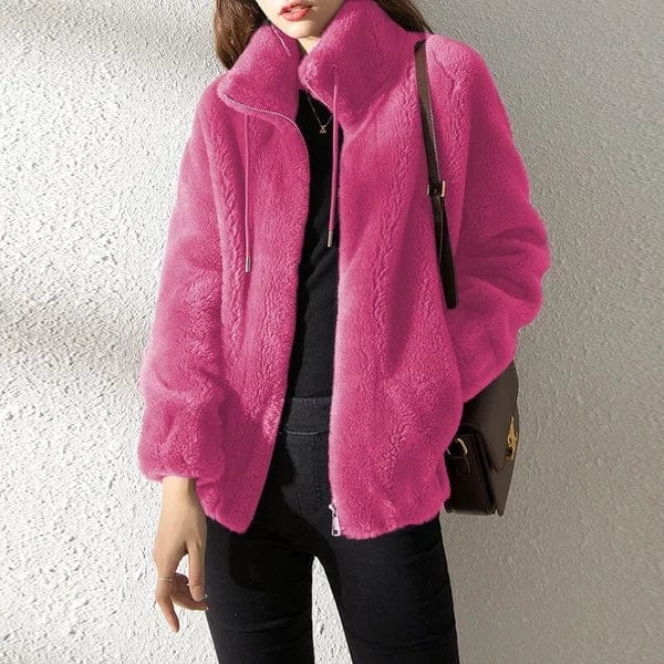 Women's Soft Zip Jacket with Relaxed Fit - photo 4