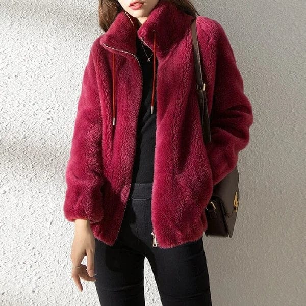 Women's Soft Zip Jacket with Relaxed Fit - photo 6