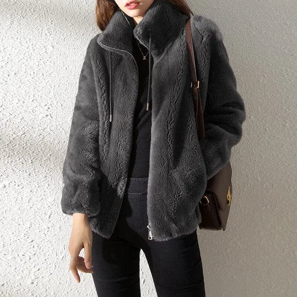Women's Soft Zip Jacket with Relaxed Fit - photo 7