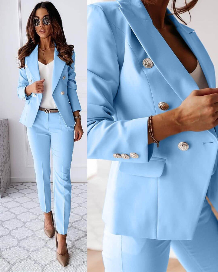 Women's Structured Blazer and Trouser Two Piece - photo 6