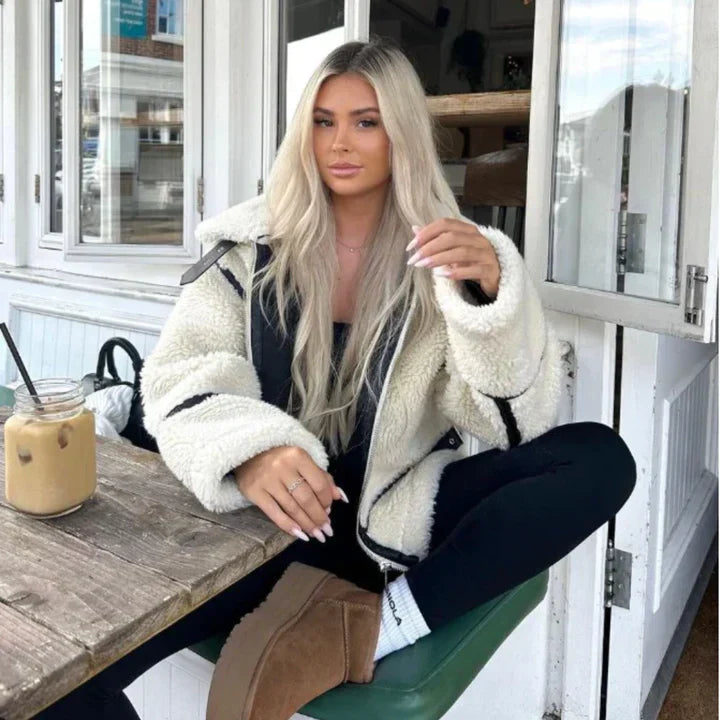 Women's Teddy Fleece Zip Jacket
