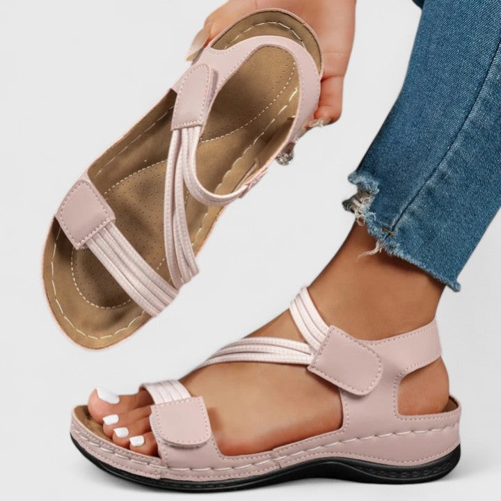 Women's Three-Arch Support Orthopedic Sandals with Anatomical Footbed - photo 1