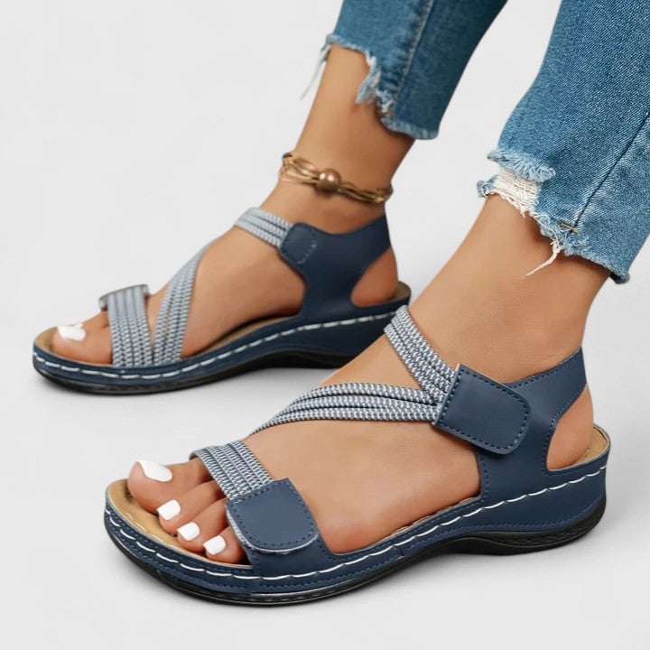Women's Three-Arch Support Orthopedic Sandals with Anatomical Footbed - photo 10