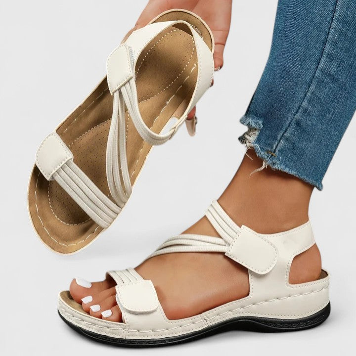 Women's Three-Arch Support Orthopedic Sandals with Anatomical Footbed - photo 2