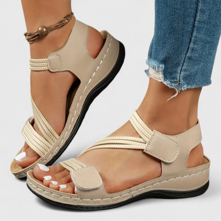 Women's Three-Arch Support Orthopedic Sandals with Anatomical Footbed - photo 5