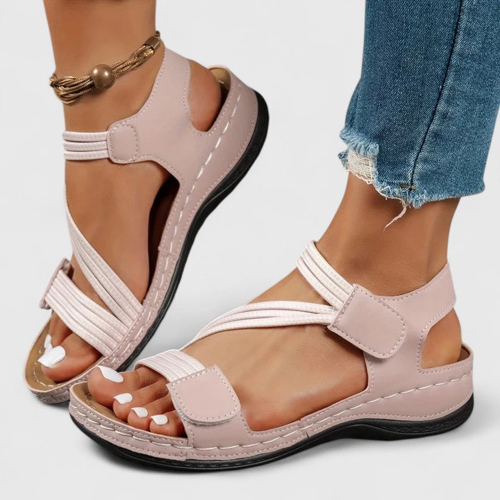 Women's Three-Arch Support Orthopedic Sandals with Anatomical Footbed - photo 6