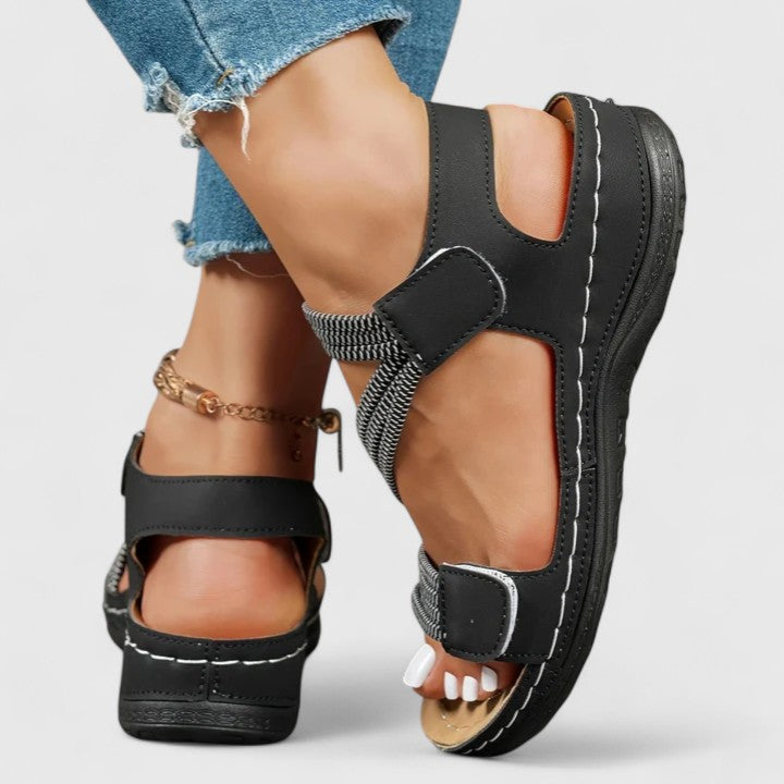 Women's Three-Arch Support Orthopedic Sandals with Anatomical Footbed - photo 9