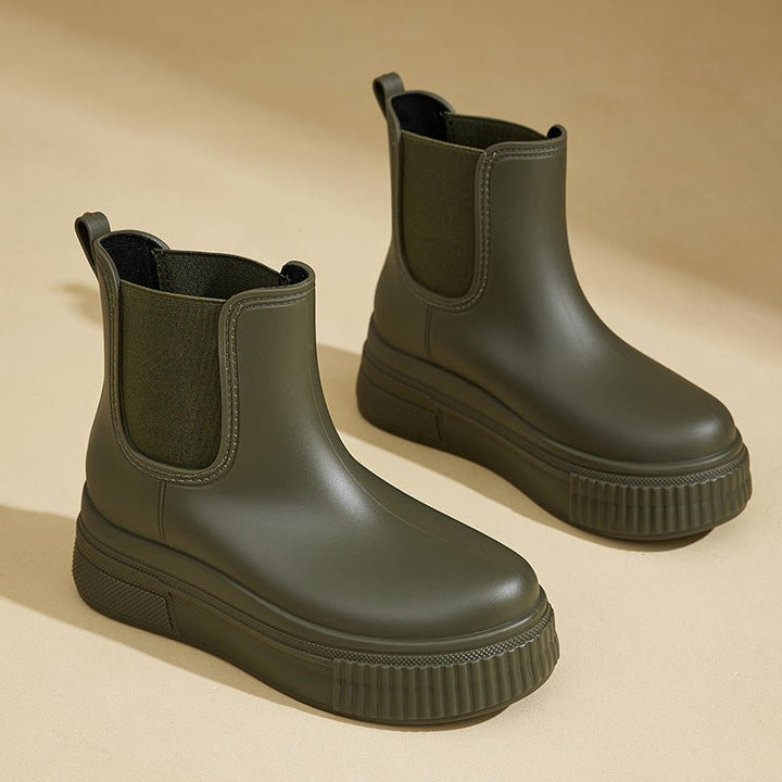 Katie - Women's Waterproof Chelsea Boots with Platform Sole