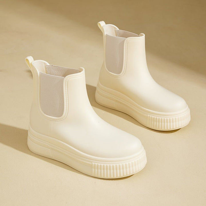 Katie - Women's Waterproof Chelsea Boots with Platform Sole