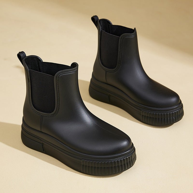 Katie - Women's Waterproof Chelsea Boots with Platform Sole