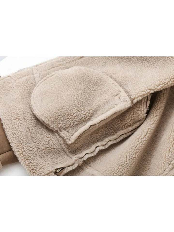 Women's Zip Front Bomber Jacket with Pockets - photo 6