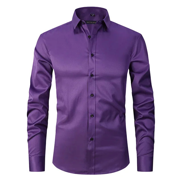 Lucas | Men's Slim-Fit Button-Down Shirt