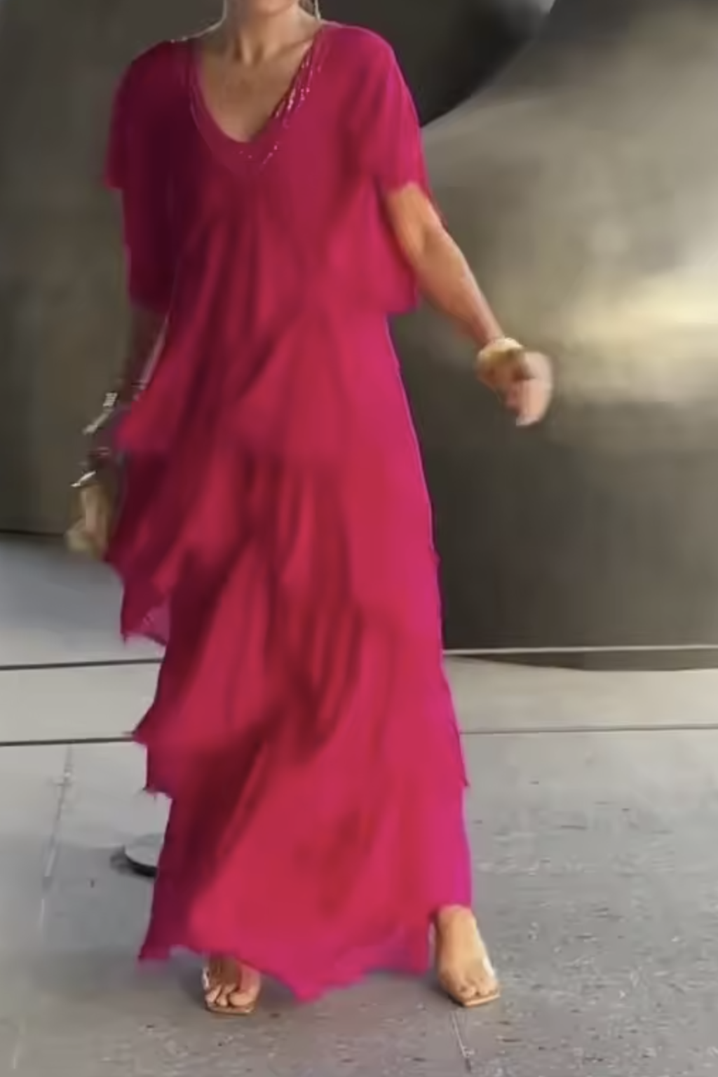 Daisy - Tiered Maxi Dress for Women